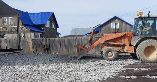Отсыпка участка Тулун, цена от 209 р./куб.