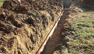 Копка траншей для водопровода в Тулуне: цена за метр от 937 руб.