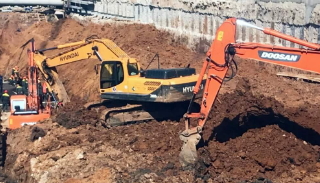 Разработка котлована экскаватором под фундамент в Тулуне — цена от 2601 руб. | 2Землекопа-Тлн